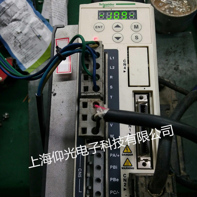施耐德伺服驅動器輸出端故障維修價格