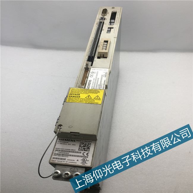 常州西門子伺服驅動器亮紅燈維修調試
