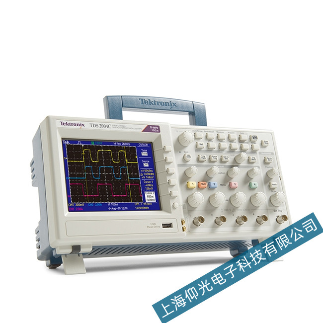 仰光維修泰克TDS2004C示波器按鈕失靈-修好測試好