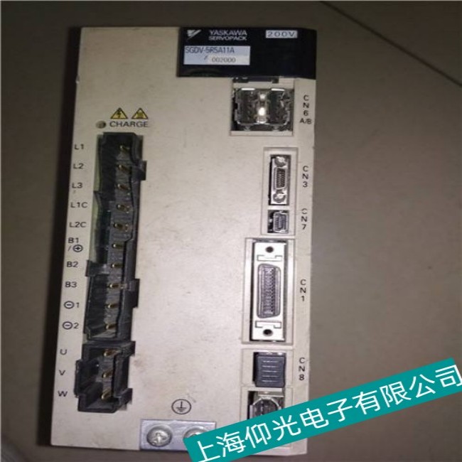 淮安YASKAWA安川伺服驅動器LED燈異常故障如何分析維修?