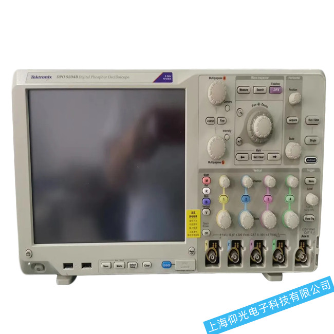 泰克示波器DPO5204B測量軟件無法啟動維修
