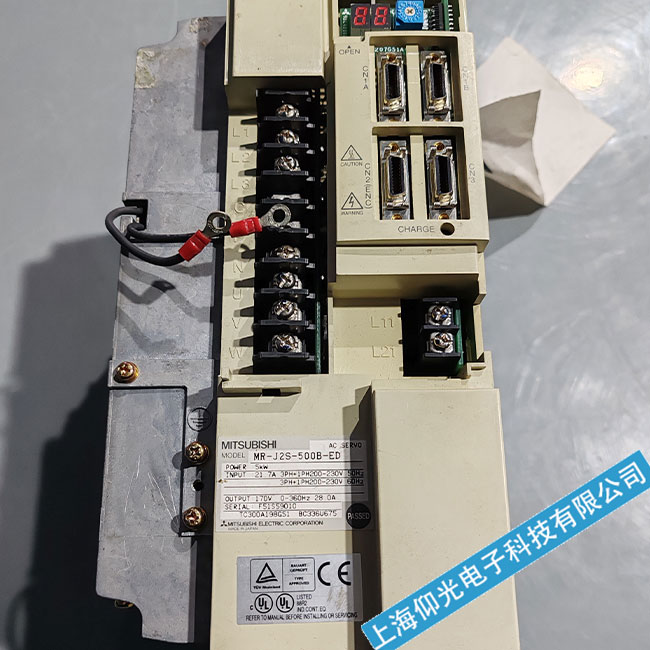上海三菱伺服驅動器伺服電機經過一段時間的運行后過流報警是什么原因引起的?