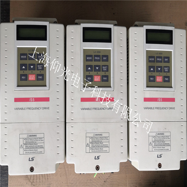 上海一臺LG-IS3-4 3.7kW變頻器一啟動就跳“OC”怎么解決?-上海仰光