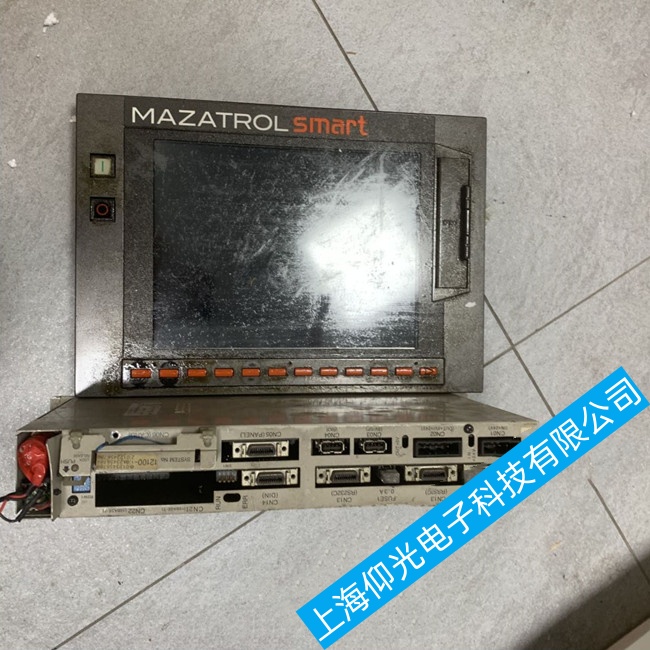 常州馬扎克MAZATROL T Plus數控系統有顯示但無輸出故障維修