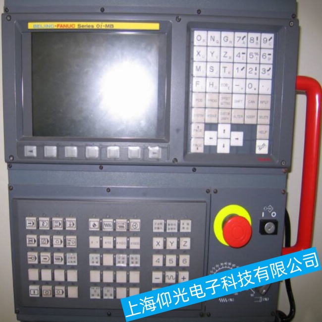 天津發那科數控系統Series 30i-MODEL B出現有顯示但無輸出故障維修當天修好