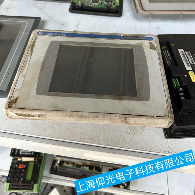 東莞AB羅克韋爾觸摸屏2711P-K4M3A卡在開機界面無法繼續啟動故障維修公司
