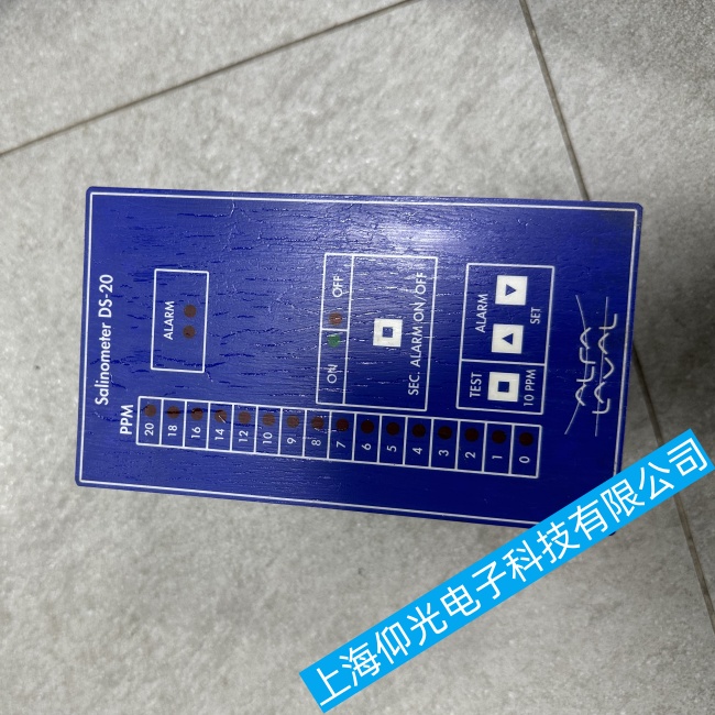 阿法拉伐鹽度計控制器DS-20測量數據不準確或無法測量故障維修咨詢