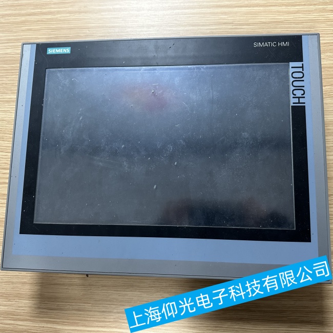 泰州紡織廠西門子KTP1500觸摸屏藍屏故障維修