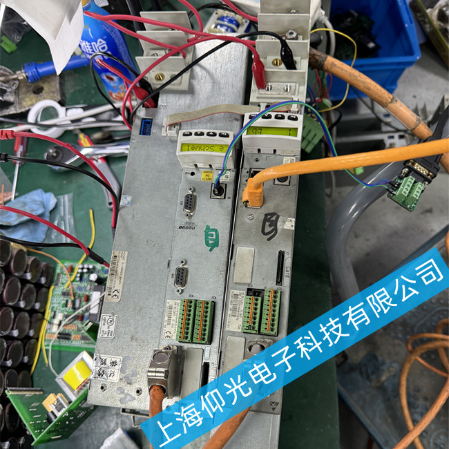 包裝機械力士樂伺服驅(qū)動器開機報警E257故障維修